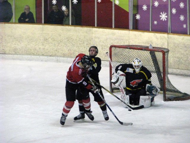Photo hockey match Besançon - Valenciennes le 22/12/2012