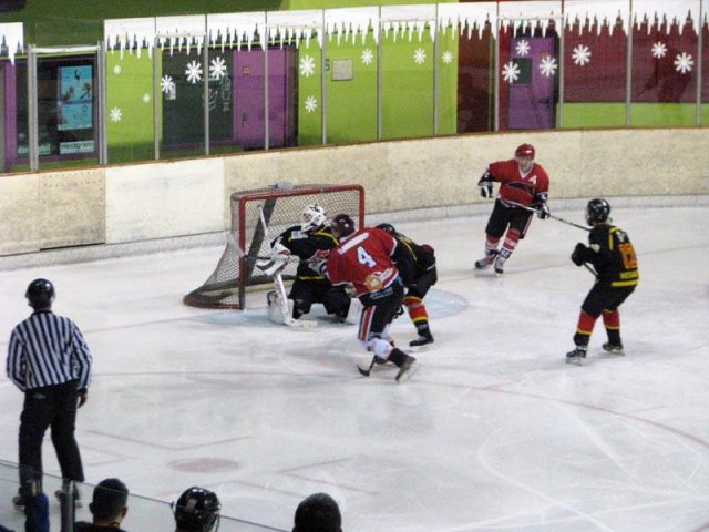 Photo hockey match Besançon - Valenciennes le 22/12/2012