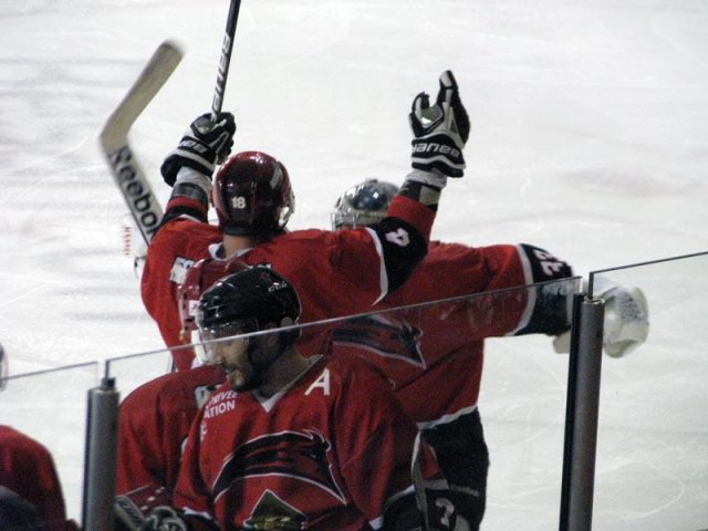 Photo hockey match Besançon - Valenciennes le 22/12/2012