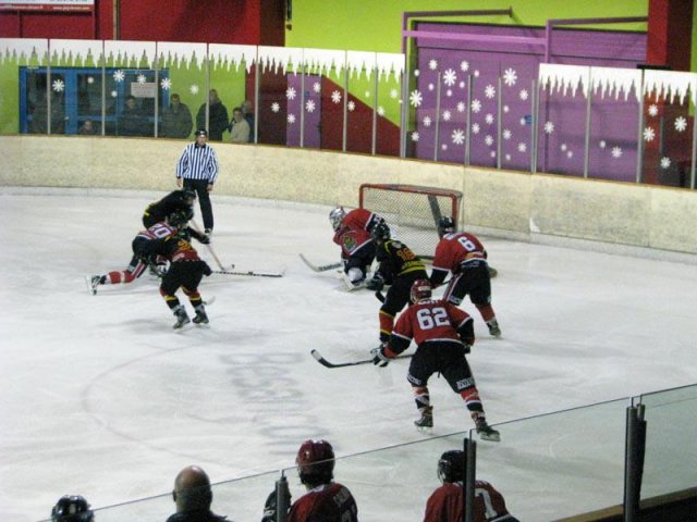 Photo hockey match Besançon - Valenciennes le 22/12/2012