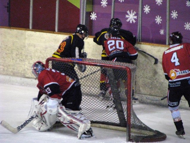Photo hockey match Besançon - Valenciennes le 22/12/2012