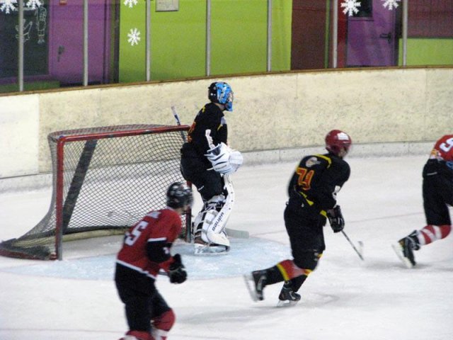 Photo hockey match Besançon - Valenciennes le 22/12/2012