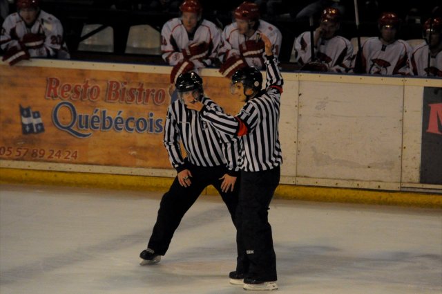 Photo hockey match Bordeaux - Courbevoie  le 22/12/2012