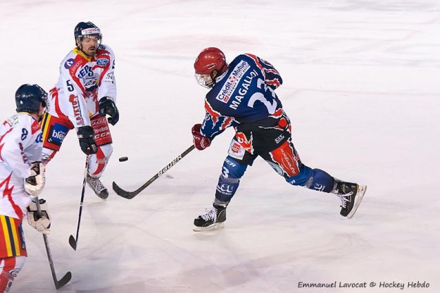 Photo hockey match Lyon - Nice le 22/12/2012