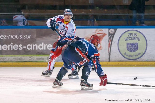 Photo hockey match Lyon - Nice le 22/12/2012