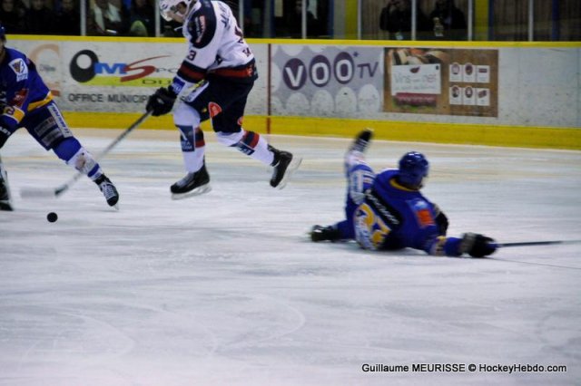 Photo hockey match Dijon  - Grenoble  le 22/12/2012