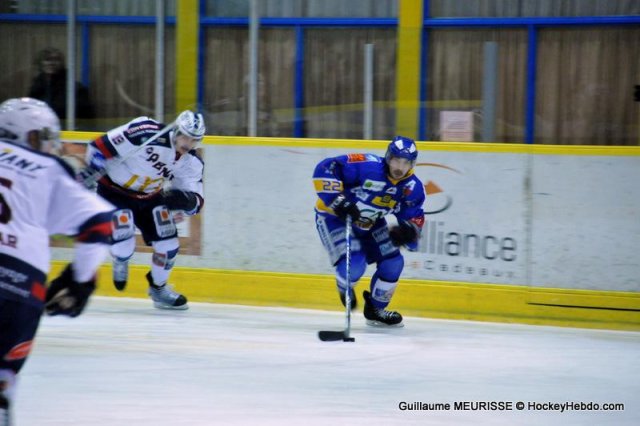 Photo hockey match Dijon  - Grenoble  le 22/12/2012