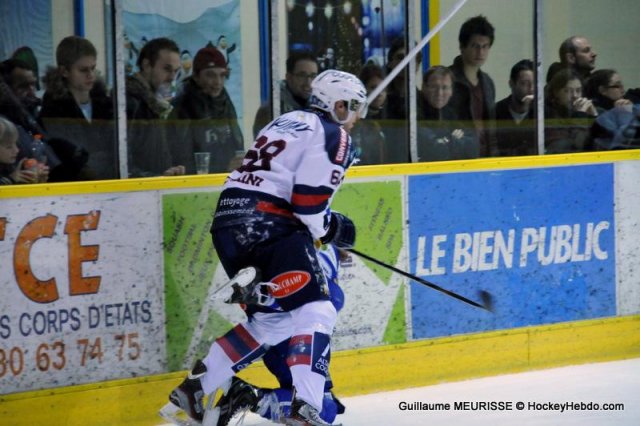 Photo hockey match Dijon  - Grenoble  le 22/12/2012