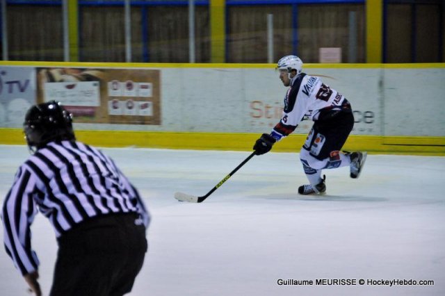 Photo hockey match Dijon  - Grenoble  le 22/12/2012