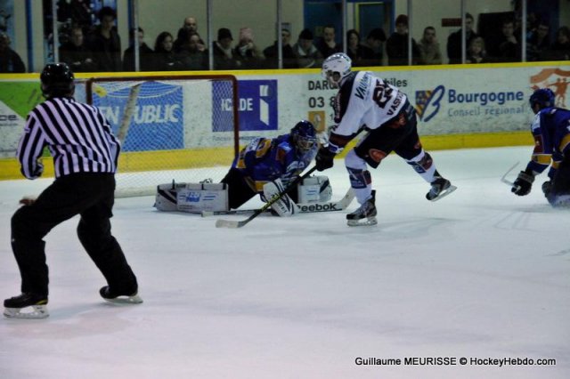 Photo hockey match Dijon  - Grenoble  le 22/12/2012