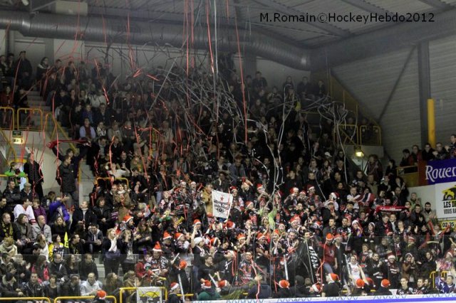 Photo hockey match Rouen - Amiens  le 22/12/2012