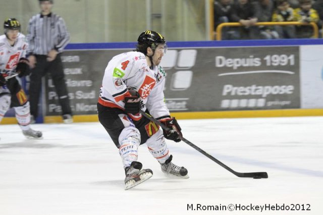 Photo hockey match Rouen - Amiens  le 22/12/2012