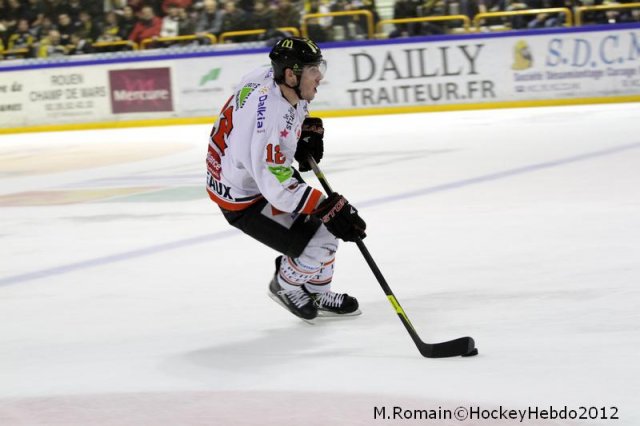 Photo hockey match Rouen - Amiens  le 22/12/2012
