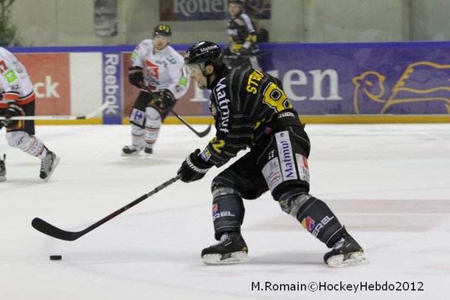 Photo hockey match Rouen - Amiens  le 22/12/2012