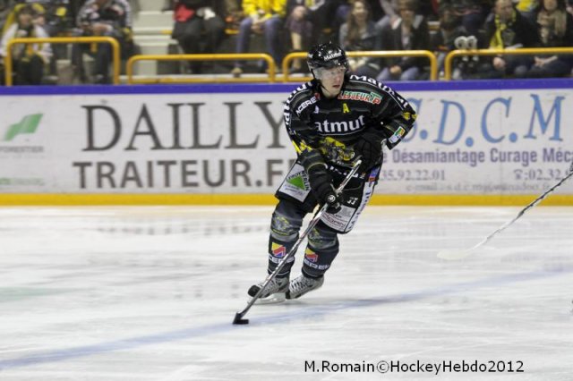 Photo hockey match Rouen - Amiens  le 22/12/2012