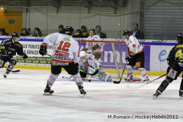 Photo hockey match Rouen - Amiens  le 22/12/2012