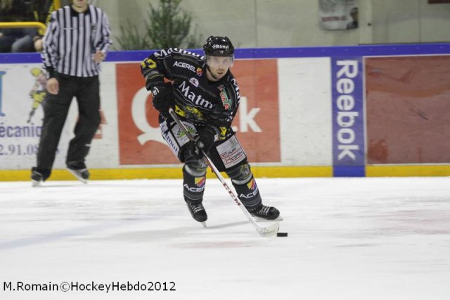Photo hockey match Rouen - Amiens  le 22/12/2012