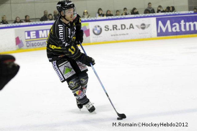 Photo hockey match Rouen - Amiens  le 22/12/2012