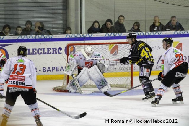 Photo hockey match Rouen - Amiens  le 22/12/2012