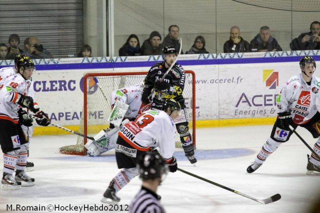 Photo hockey match Rouen - Amiens  le 22/12/2012