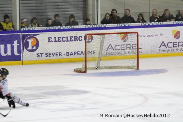 Photo hockey match Rouen - Amiens  le 22/12/2012