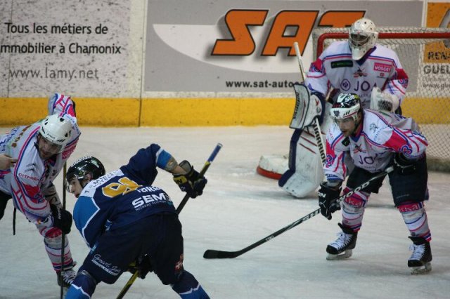 Photo hockey match Chamonix  - Epinal  le 22/12/2012