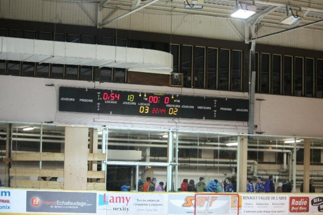 Photo hockey match Chamonix  - Epinal  le 22/12/2012