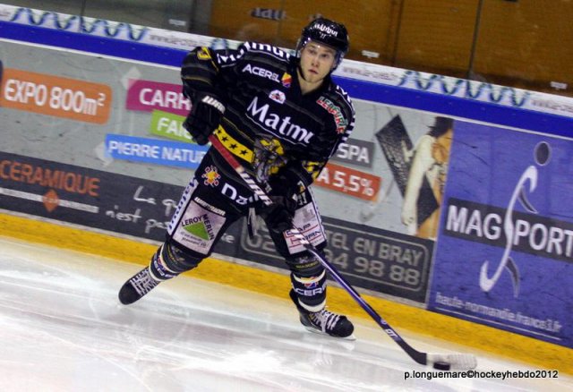 Photo hockey match Rouen - Amiens  le 22/12/2012
