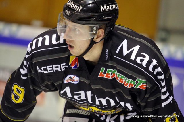 Photo hockey match Rouen - Amiens  le 22/12/2012