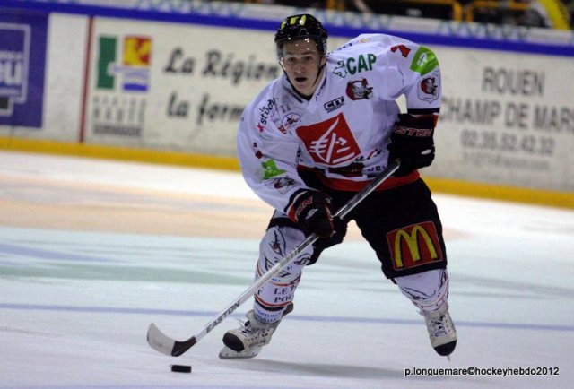 Photo hockey match Rouen - Amiens  le 22/12/2012