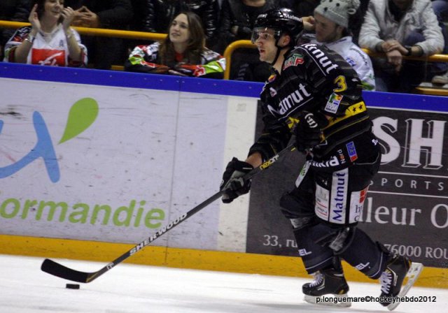 Photo hockey match Rouen - Amiens  le 22/12/2012