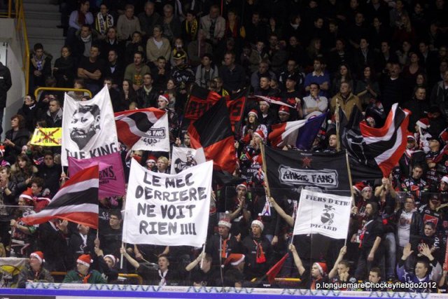Photo hockey match Rouen - Amiens  le 22/12/2012