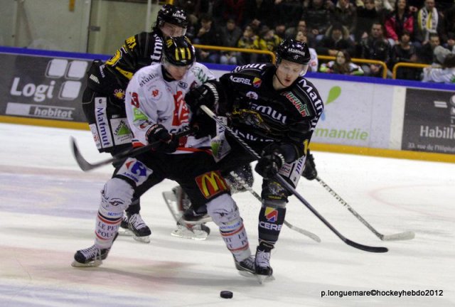 Photo hockey match Rouen - Amiens  le 22/12/2012
