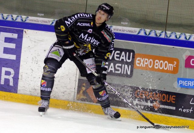 Photo hockey match Rouen - Amiens  le 22/12/2012