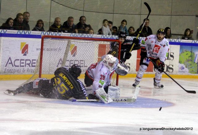 Photo hockey match Rouen - Amiens  le 22/12/2012