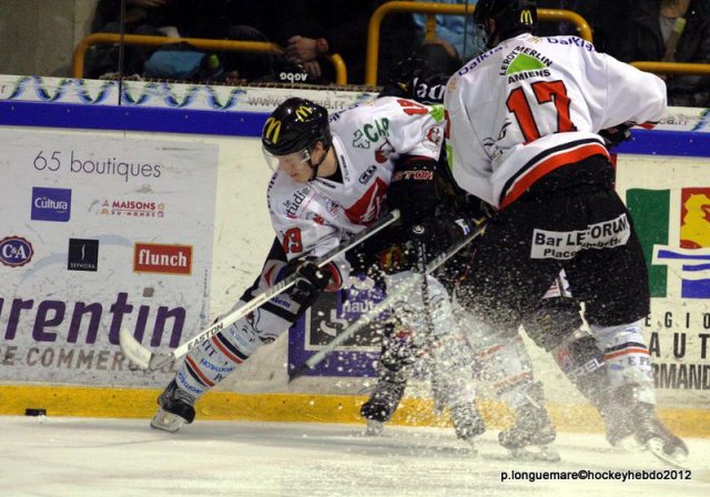Photo hockey match Rouen - Amiens  le 22/12/2012