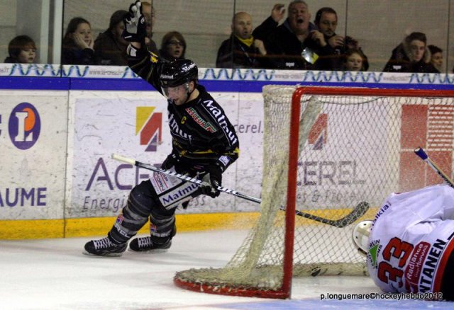 Photo hockey match Rouen - Amiens  le 22/12/2012