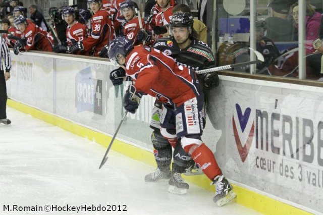Photo hockey match Angers  - Rouen le 26/12/2012