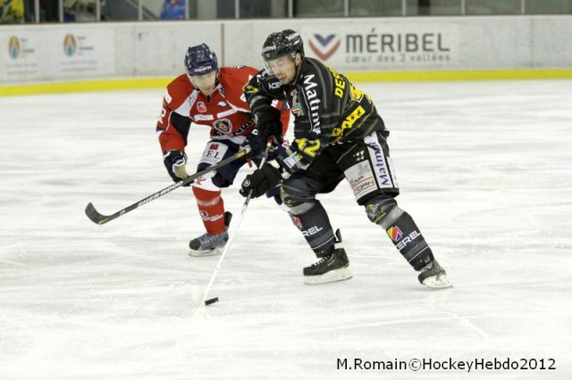 Photo hockey match Angers  - Rouen le 26/12/2012