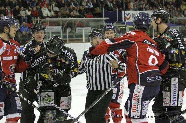 Photo hockey match Angers  - Rouen le 26/12/2012