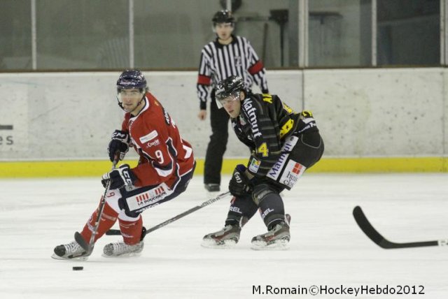 Photo hockey match Angers  - Rouen le 26/12/2012