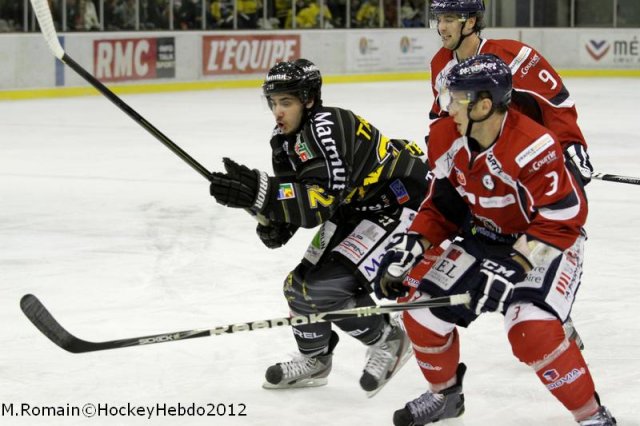 Photo hockey match Angers  - Rouen le 26/12/2012