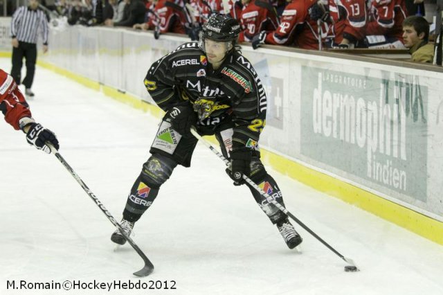 Photo hockey match Angers  - Rouen le 26/12/2012