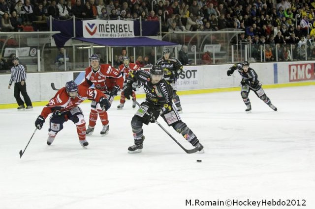 Photo hockey match Angers  - Rouen le 26/12/2012