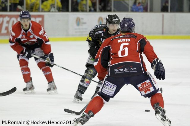 Photo hockey match Angers  - Rouen le 26/12/2012