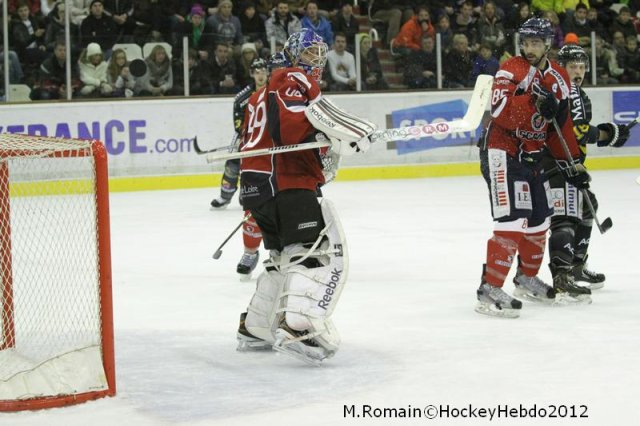 Photo hockey match Angers  - Rouen le 26/12/2012