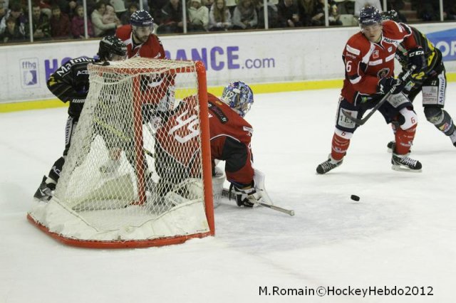 Photo hockey match Angers  - Rouen le 26/12/2012