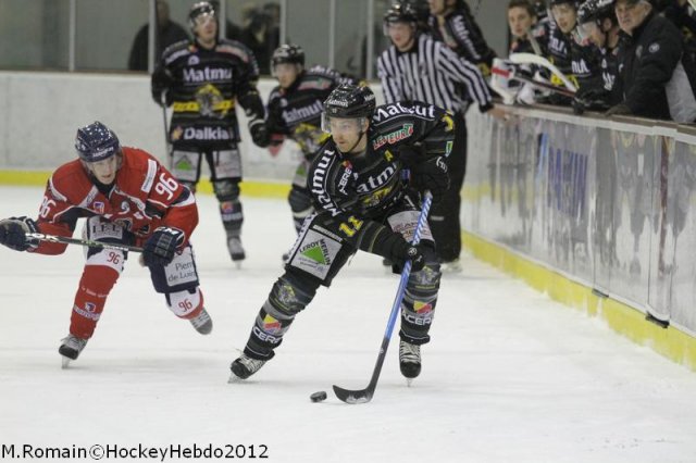 Photo hockey match Angers  - Rouen le 26/12/2012