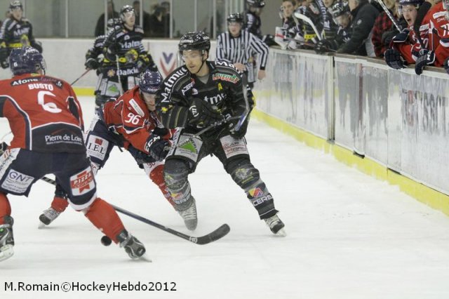 Photo hockey match Angers  - Rouen le 26/12/2012