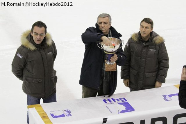 Photo hockey match Angers  - Rouen le 26/12/2012